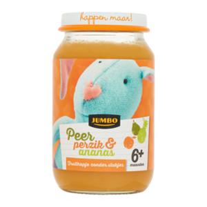 Jumbo Peer Perzik & Ananas 6+ Maanden 200g