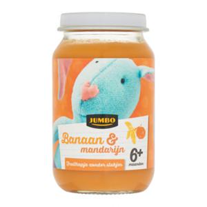 Jumbo Banaan & Mandarijn 6+ Maanden 200g