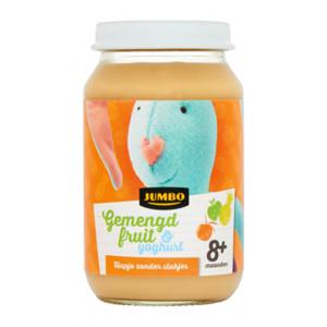 Jumbo Gemengd Fruit & Yoghurt 8+ Maanden 200g