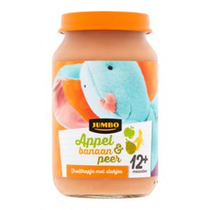 Jumbo Appel Banaan & Peer 12+ Maanden 190g