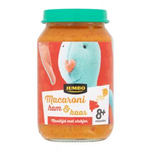 Jumbo Macaroni Ham & Kaas 8+ Maanden 200g