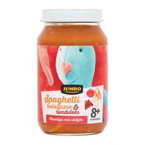 Jumbo Spaghetti Bolognese & Rundvlees 8+ Maanden 200g