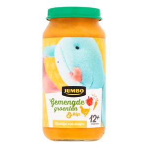 Jumbo Gemengde Groenten & Kip 12+ Maanden 250g