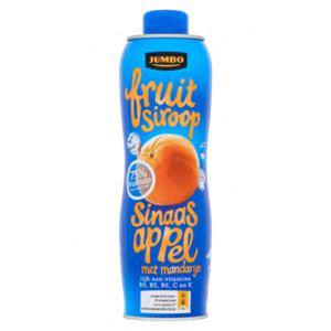 Jumbo Fruitsiroop Sinaasappel met Mandarijn 750ml