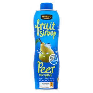 Jumbo Fruitsiroop Peer met Appel 750ml