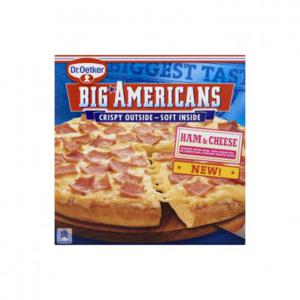 Dr. Oetker Big Americans pizza Ham & Cheese