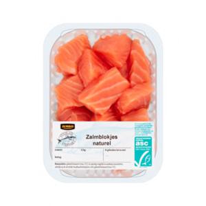 Jumbo Verse Zalmblokjes Naturel 200g