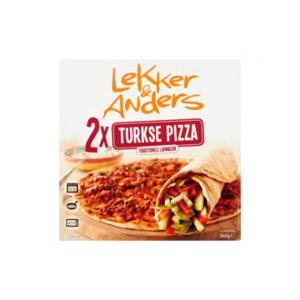 Lekker&Anders Turkse Pizza 2 Stuks 360g