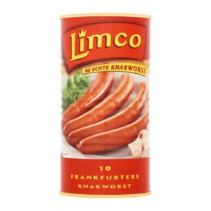 Limco Frankfurters Knakworst 10 Stuks 550g