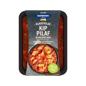 Lochtman Rijkgevulde Kip Pilaf in Zoetzure Saus 500g