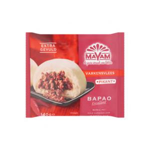 Mayam Varkensvlees Pikant Bapao Excellent 140g