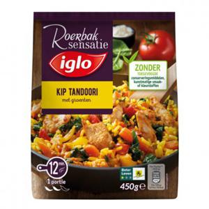 Iglo Roerbaksensatie kip tandoori