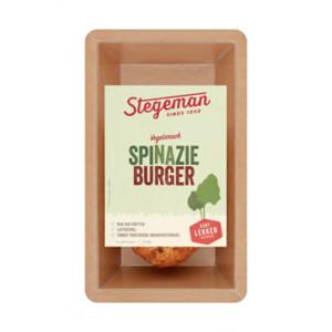 Stegeman Vegetarisch Spinazie Burger 160g