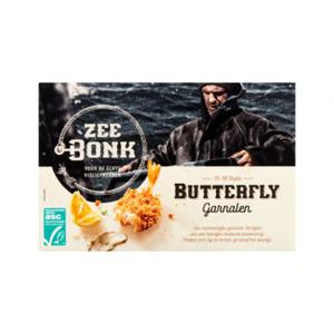 Zeebonk Butterfly Garnalen 225g