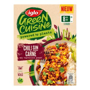 Iglo Green cuisine chili sin carne