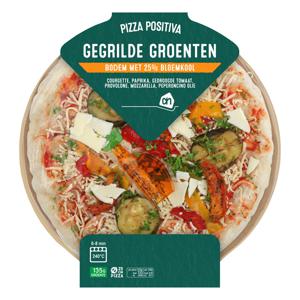 AH Positiva bloemkoolpizza gegrilde groente