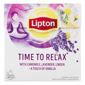 Lipton Infusie time to relax kruidenthee