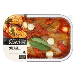 AH Kipovenschotel filet tomaat mozzarella