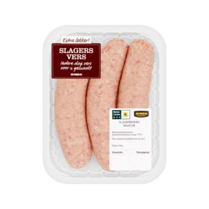 Jumbo Slagersvers Saucijs ca. 360g