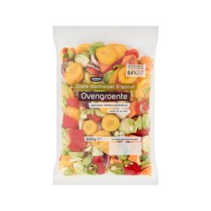 Jumbo Zoete Aardappel & Spruit Ovengroente 600g