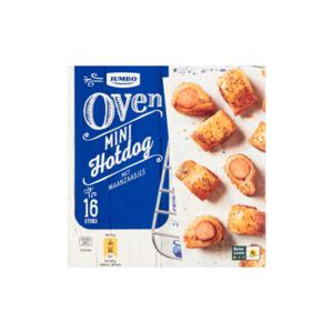 Jumbo Oven Mini Hotdog met Maanzaadjes 16 Stuks 256g