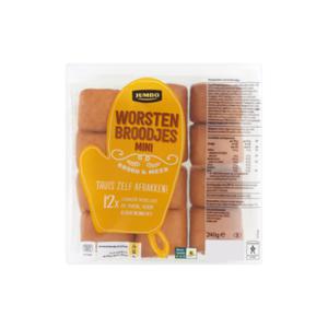 Jumbo - Mini Worstenbroodjes - 12 Stuks