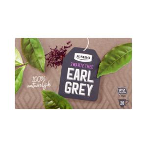 Jumbo Zwarte Thee Earl Grey 20 Stuks 40g