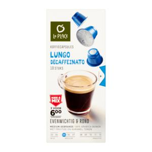 La Place Lungo Decaffeinato Capsules 10 Stuks 58g