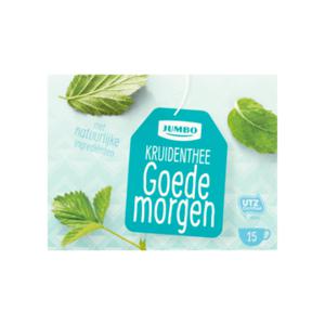 Jumbo Kruidenthee Goedemorgen 15 Stuks 30g