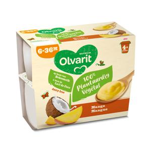 Olvarit 6m302 Toetje kokosmelk banaan 4x