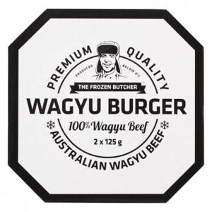 The Frozen Butcher Wagyu burger 100% wagyu beef