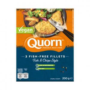 Quorn 2 Fish-Free Fillets Fish&Chips