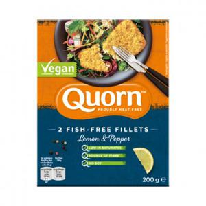 Quorn 2 fish free fillets lemon pepper