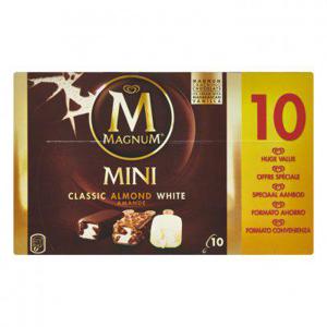 Magnum Mini classic almond white ijs