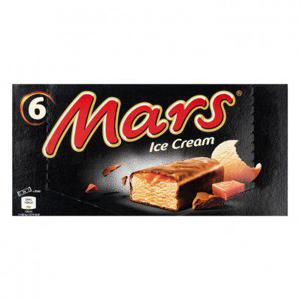 Mars Ijs melkchocolade 6 stuks