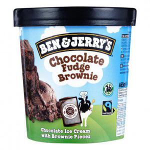 Ben & Jerry's Chocolate fudge brownie classic ijs