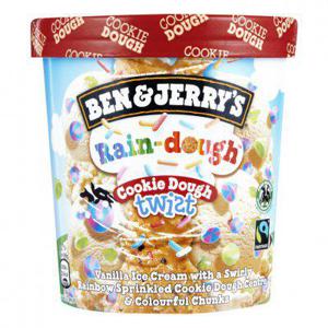 Ben & Jerry's Twist rain-dough cookie dough