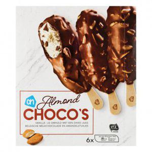 AH Chocolade almond ijs