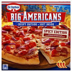 Dr. Oetker Big Americans spicy edition