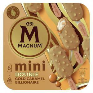 Magnum Mini double gold caramel billionaire