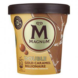 Magnum Pint double gold caramel billionaire