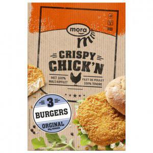 Mora Crispy chick'n burger