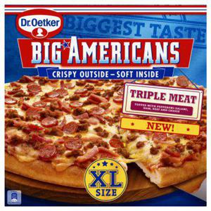 Dr. Oetker Big americans XL triple meat