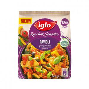 Iglo Roerbaksensatie ravioli mediterraan