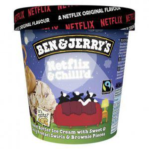 Ben & Jerry's IJs netflix & chilll'd