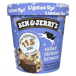 Ben & Jerry's IJs moophoria salted caramel brownie