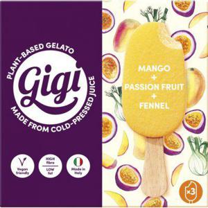 Gigi Vegan ijs mango, passievrucht & venkel