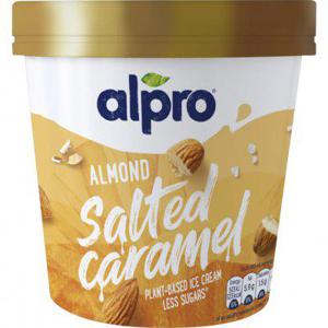 Alpro IJs almond salted caramel