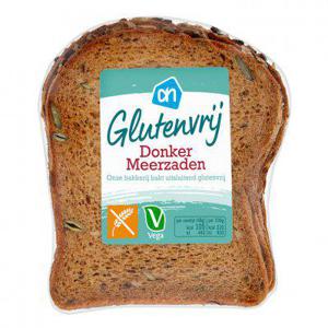 AH Glutenvrij Brood donker meerzaden half