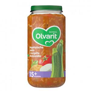 Olvarit Pasta courgette mozzarella 15+ mnd